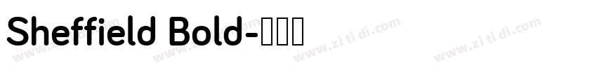 Sheffield Bold字体转换